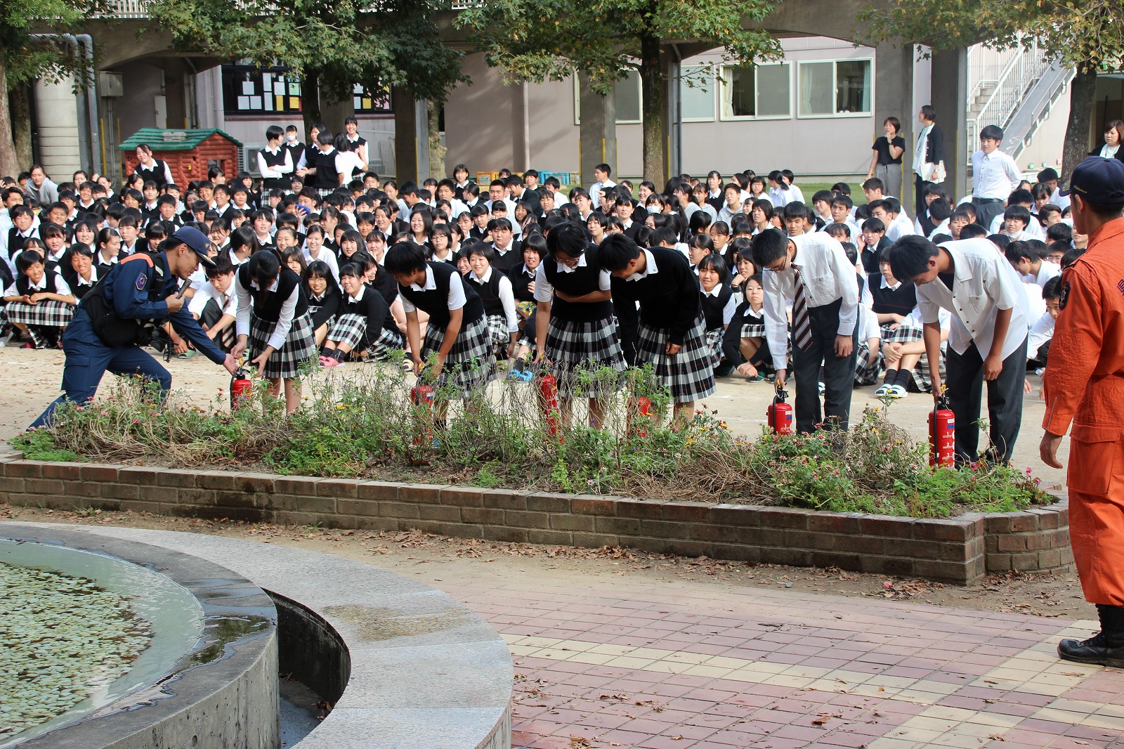 INFORMATION：避難訓練｜学校法人向陽学園 向陽高等学校