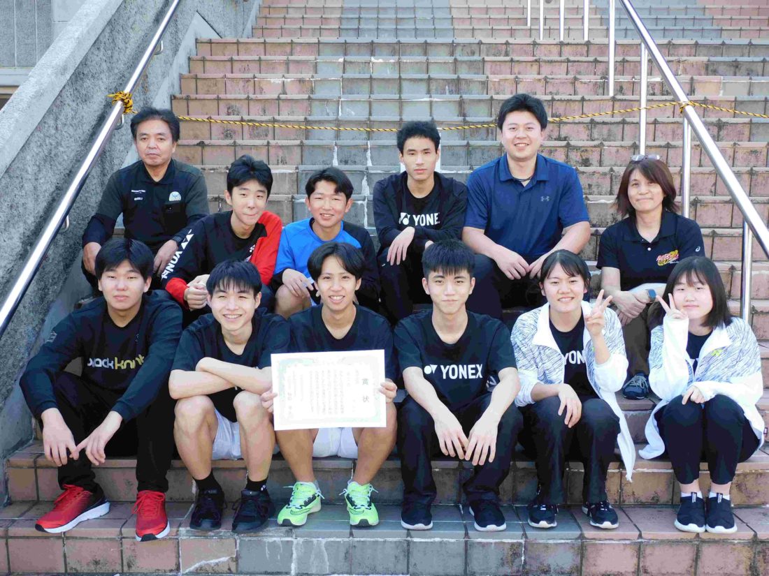 INFORMATION：男子バドミントン部 中地区新人大会｜学校法人向陽学園 